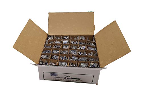 Freshmint 0.6 oz. Anticavity Fluoride Toothpaste, 144 Tubes, Laminated Tube, Tubes do not Have Individual Boxes for Extra Savings, Travel Size
