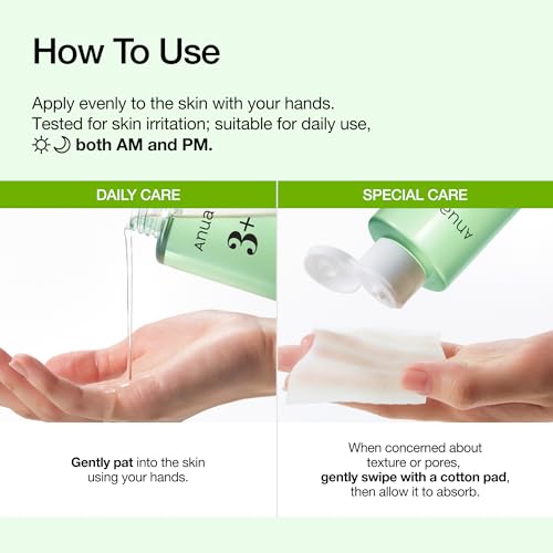Anua Azelaic Acid 3 CICA Clarifying Toner, 8.45 fl.oz 8.45 Fl Oz (Pack of 1)