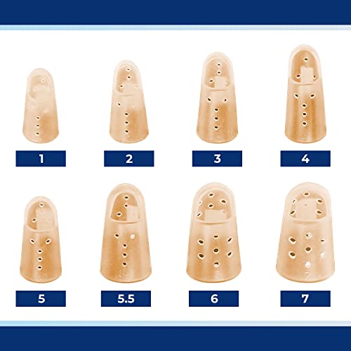 Brace On 30 Piece STAX Finger Splint Kits, Fingertip Support Flesh