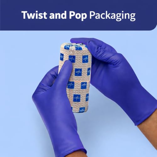 Medline Elastic Matrix Bandage, 6" x 15 yd., 4 Count 6 Inch x 15 yards