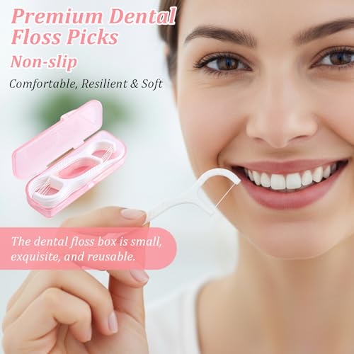 Dispenser Dental Floss Case,Professional Toothpick Stick,for Travel