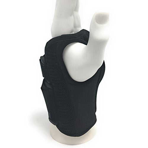 OTC Wrist Splint, 6-Inch Petite or Youth Size, Wrist Sprains, Post Cast Removal, Lightweight Breathable, Medium, 6 Inch (Left Hand) Medium (Pack of 1) 6 Inch (Left Hand)
