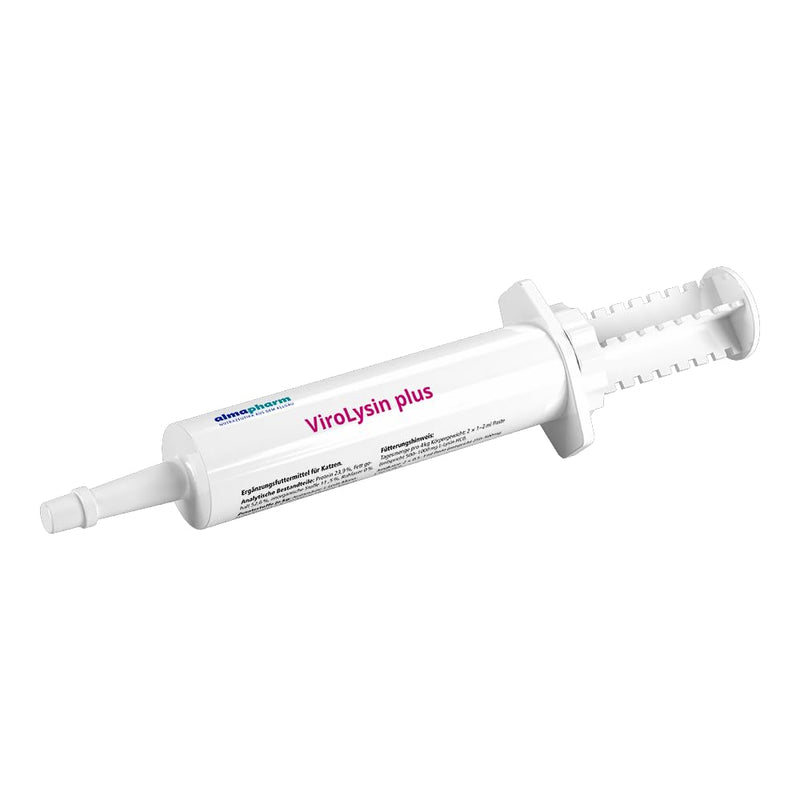 almapharm ViroLysin Plus | 30g | Supplementary food for cats | Paste to put in the mouth | Vital substances that can support the immune system | With zinc - BeesActive Australia
