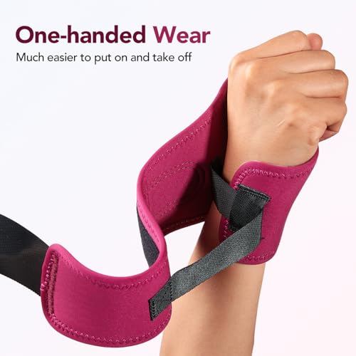 Wrist Brace with Soft Thumb Opening+ Ultra Thin Wrist Brace Yoga Fabric with S-Splints
