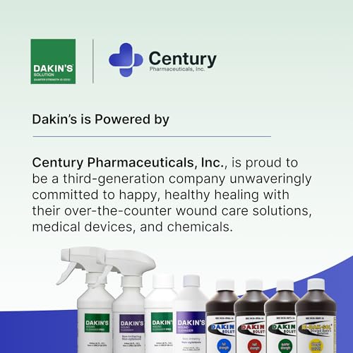Dakin's Wound Cleanser Pro 0.125% Wound Cleanser, Irrigation 16oz 16 OZ Irrigation Cap