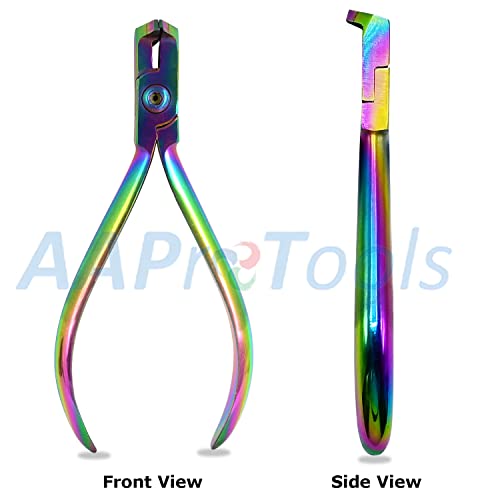 Limited Edition 5 Piece Multi Rainbow Color TC Distal End Cutter Hold & Cut Hard and Soft Wire Orthodontic Instruments