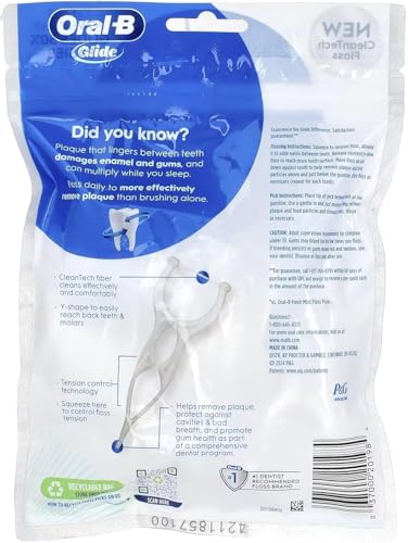 Glide Pro-Health Advanced Floss Picks 30 Ea (Pack of 10)