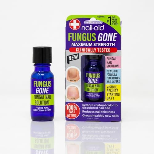 Nail-Aid Fungus Gone Maximum Strength – Nail Solution