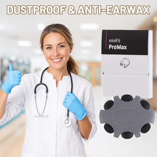 for Oticon Prowax Minifit, Hearing Aid Wax Guards, 10 Packs/60 Pcs 10 PACK For Oticon