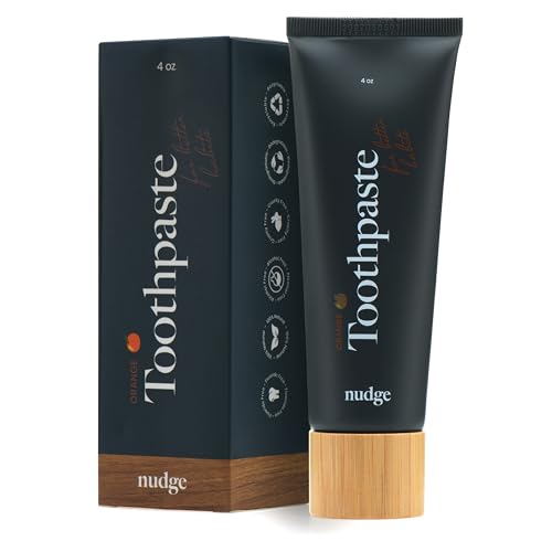 Nudge Nano Hydroxyapatite Toothpaste Orange Mint + Watermelon Mint + 4 Nudge Bamboo Toothbrushes