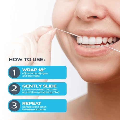 DrTung's Smart Floss - Natural Dental Floss, Cardamom Flavor - Pack of 6 90 Foot (Pack of 6)