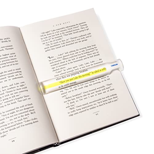 Carson MagniRead 1.5x Bar Magnifier for Reading Fine Print, Books, Menus, Newspapers, Magazines and More - Set of 6