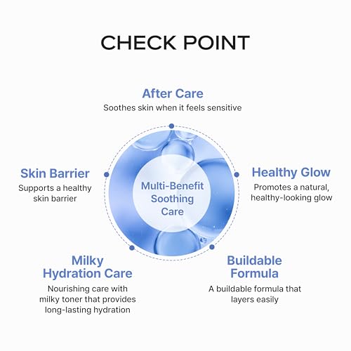 [Skin&LAB] ECTOIN Milky Cream Toner 3,000ppm Ectoin Hydrating Face Toner for Sensitive Skin, Barrier Care with Panthenol & Beta-Glucan, Nourishing & Soothing Moisturizer 200ml(6.76 fl.oz.)