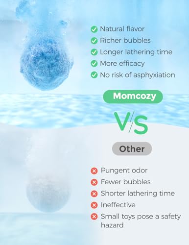 Momcozy Baby Finger Toothbrush & Bath Bombs