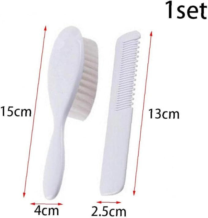 1 Set Children's Comb Set, Baby, Soft, Tachylene Brush Hair Care, Product, Hair Brush, Infant Comb Care, Environmentally Friendly, Safety - BeesActive Australia