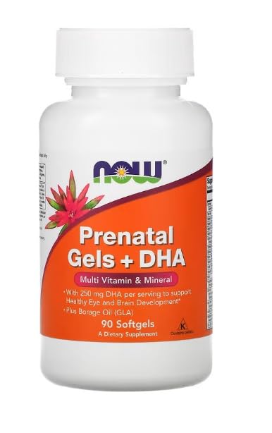 NOW Foods Pre-Natal Multivitamin w/ DHA Softgels