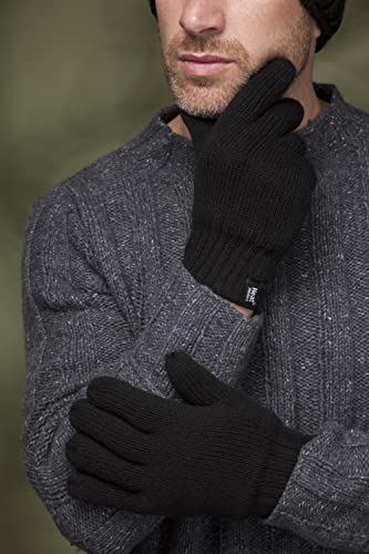 HEAT HOLDERS Men's Gloves - MHHG Medium-Large Black