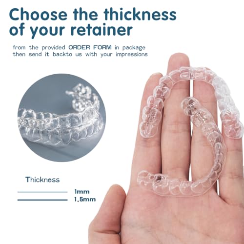 Custom Retainer for Teeth, Personalized Dental Retainer (Upper Retainer) Upper Retainer