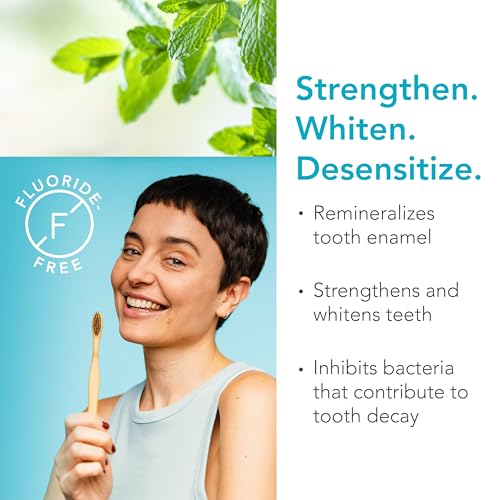 Dentalmin PRO + Dentalflora Tablets by Biocidin - Nano Hydroxyapatite Toothpaste with Oral Probiotic for Healthy Teeth & Gums