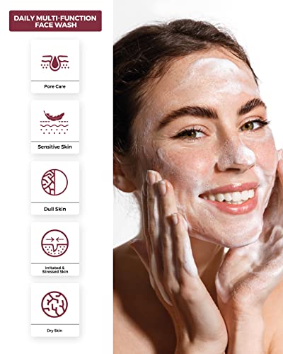 CENTELLIAN 24 Cleansing Foam with Centella Asiatica, TECA, Amino Acid - Korean Skin Care Hypoallergenic Face Wash - Gentle, Exfoliating Daily Cleanser (5.64 oz) by Dongkook Pharmaceutical