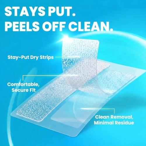 Teeth Whitening Strips for Sensitive Teeth, XL, 42 Strips, 21 Treatments