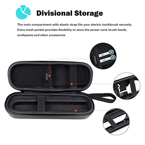 ProCase Toothbrush Travel Case Bundle with Electric Toothbrush Hard Case
