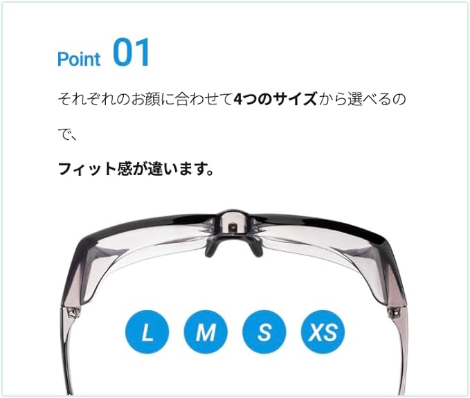 Zoff Air VISOR Wellington Pollen Control Glasses, Large Size, No Degree, Air Visor, UV Protection, Hay Fever Goggles, Men's [54 □ 19-123] - BeesActive Australia