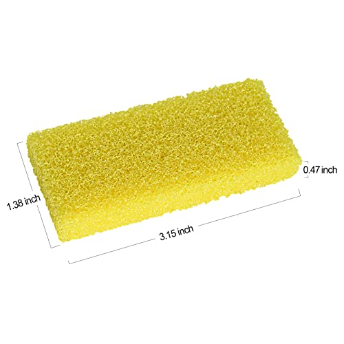 80/100 Grit White Disposable Nail Files & Disposable Foot Scrubber Sponge Pads Pumice Stone Pedicure Tools Bundle