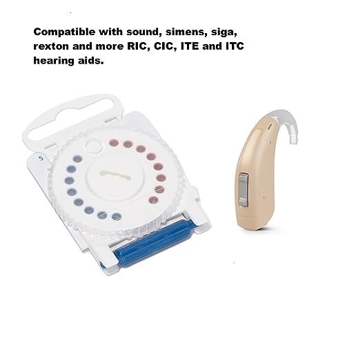 16Pcs Hearing Aids HF3 Wax Guard Wheel Compatible with Siemens,Signia