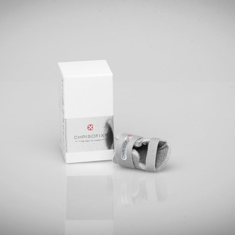Chrisofix Mallet Finger Splint (DIP), Secures Appropiate Positioning, Flexible, X-Ray Transparent, Medium