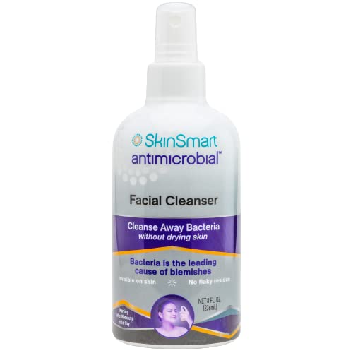 SkinSmart Facial Cleanser for Breakouts, Targets Bacteria for Post-Workout Pimples, Blemishes and Sweat Irritation; 8 oz Spray, Safe for All Ages: Adults and Teens - BeesActive Australia