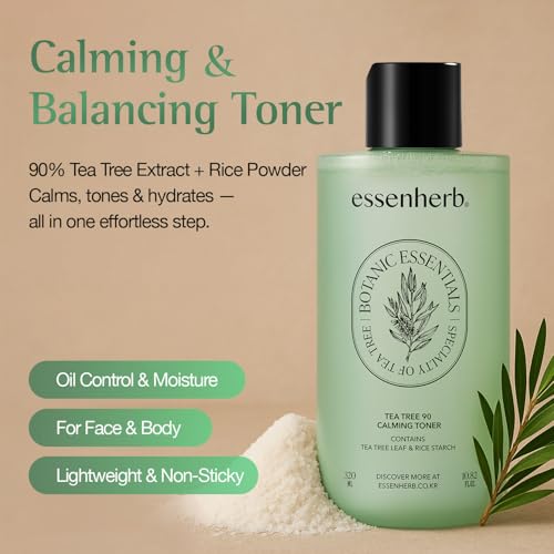 Tea Tree 90 Calming Toner – Centella Asiatica (10.82 fl oz)