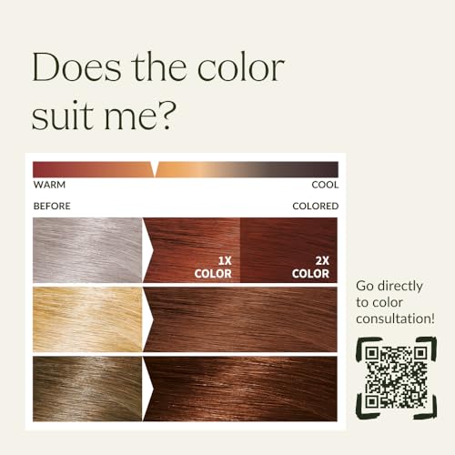 khadi MAHOGANY Natural Hair Color - Hair Color for a velvety, earthy red to intense dark red-brown - 100% herbal & natural - 3.5 oz