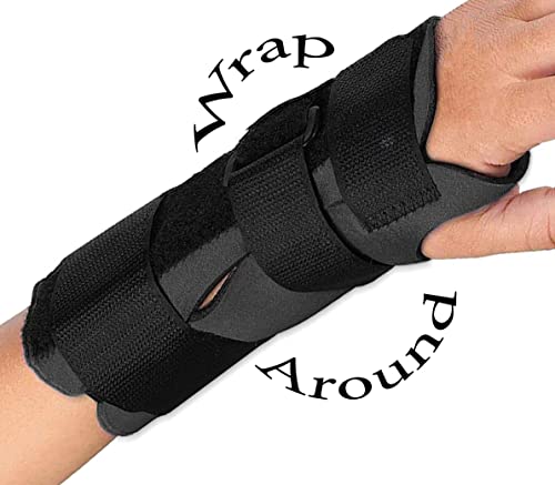 Rehabilitation Advantage Pediatric Breathoprene Soft Foam Wrist Brace, Medium Left