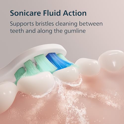 Philips Sonicare 4100 Rechargeable Electric Toothbrush, 1 Brush Head, Black 1 Count (Pack of 1)