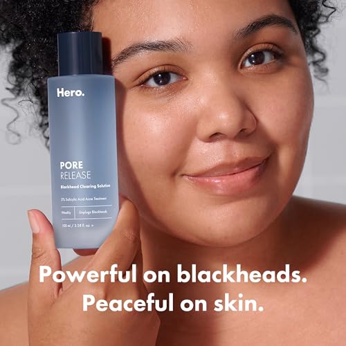 Hero Cosmetics Pore Release Blackhead Clearing Solution, 3.38 Fl Oz 3.38 Fl Oz (Pack of 1)