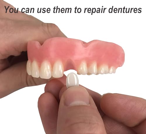 Gum Material - for Repairing Missing Teeth and Smile Improvement. Parts of Partial or Full Dentures
