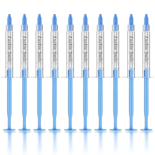 Teeth Whitening Gel Kit: 10 Pack Teeth Whitening Gel Refills 22% & 35%Bleaching Gel, No Sensitive Teeth Whitener, Great for Sensitive Tooth Whitening, Carbamide Peroxide Teeth Whitening Gel, Mint Flav
