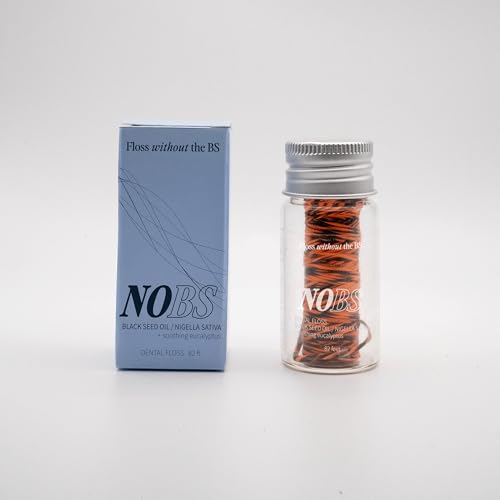 NOBS (No Bad Stuff) Toothpaste Tablets (3 Month) & Expanding Floss - Nano Hydroxyapatite, Fluoride Free, Eco & Travel Friendly - Remineralize with NHA
