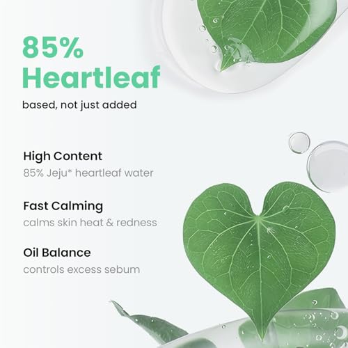 caraseoul Heartleaf 85 Calming Toner for Face (200ml/6.76 fl.oz)
