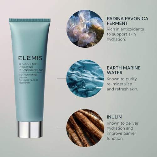 ELEMIS Pro-Collagen Hydrating Cleansing Mousse, Gentle Step 2 Cleanse 1 Fl Oz (Pack of 1)