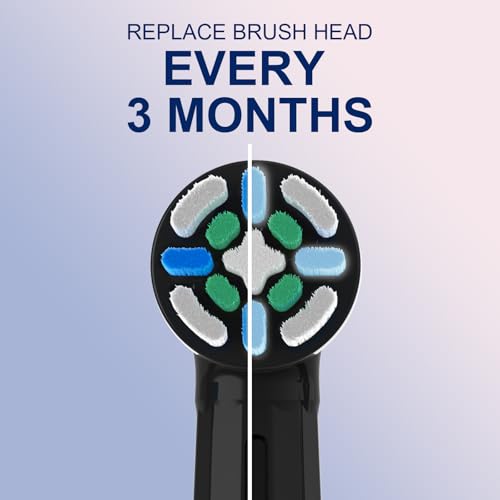 iO Replacement Heads Compatible with Oral B iO 2/3/4/5/6/7/8/9/10 Series Electric Toothbrush,8PCS
