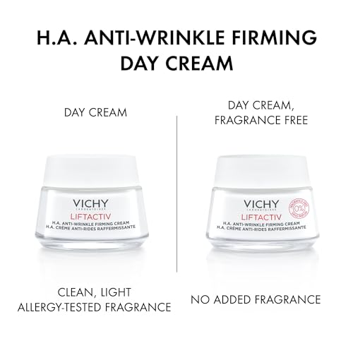 VICHY LiftActiv H.A. Anti-Wrinkle Firming Face Cream with Vitamin C With Light Fragrance
