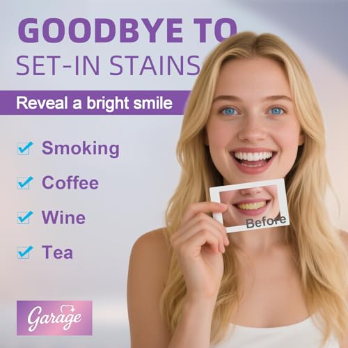 Teeth Whitening Strips 14 Treatments -Fast Result Remove Stains - Sensitive Teeth Whitener - Enamel Safe White Strips - Teeth Whitening Kit Pack of 28 Non-Slip Strips - Professional Tooth Whitening