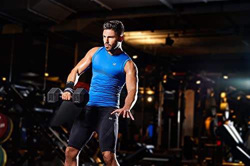 LP SUPPORT 130XT Men & Women Wrist Brace with Strap and Breathable Fitting Knit for Support Grasp Power, Prevent Relieve Carpal Tunnel, Workouts, Fitness and Weightlifting (XXL) Double Extra Large