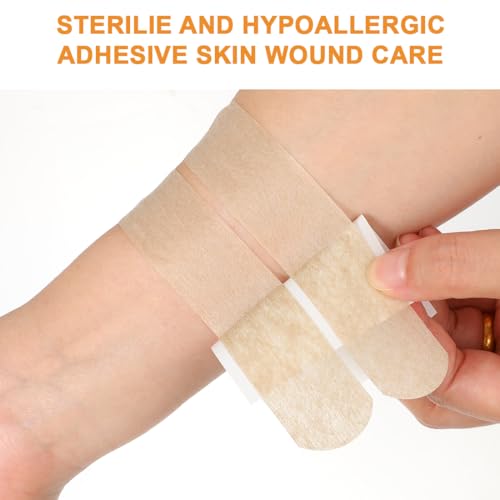 Skin Wound Closure Strips Breathable Sterilie Wounds Closure Bandage 30 Plasters 21x100mm Stitch Free Laceration Repair Tape