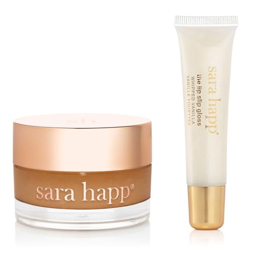 Sara Happ Hot Cocoa Kisses Treatment Duo, Lip Scrub & Gloss