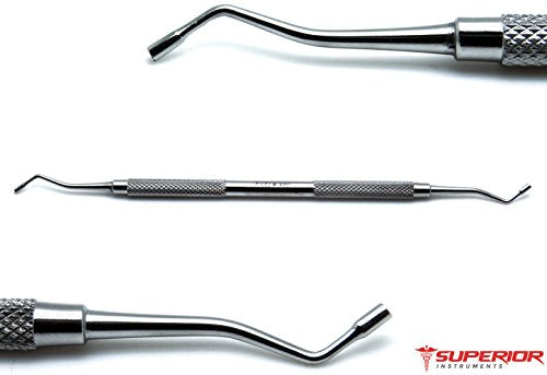Dental Amalgam Filling Serrated Plugger 720-1, 721-2, 722-3, 723-4 Double Ended 1.2mm/1.5mm, 1.9mm/2.2mm, 2.4mm/2.7mm, 2.8mm/3.1mm Restorative 4 Pieces Instruments