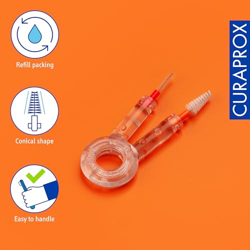 Curaprox Ortho Travel Set, Orange, Set with CS 5460 Ortho, Toothpaste, IDB