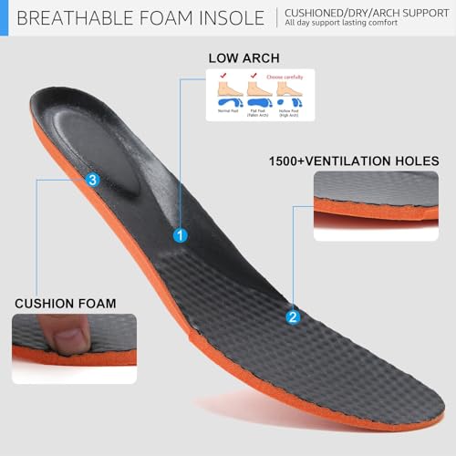 UZB Orthopedic Loafers for Women Slip on Shoes Comfortable Casual Dress Shoes with Memory Foam 8 Black